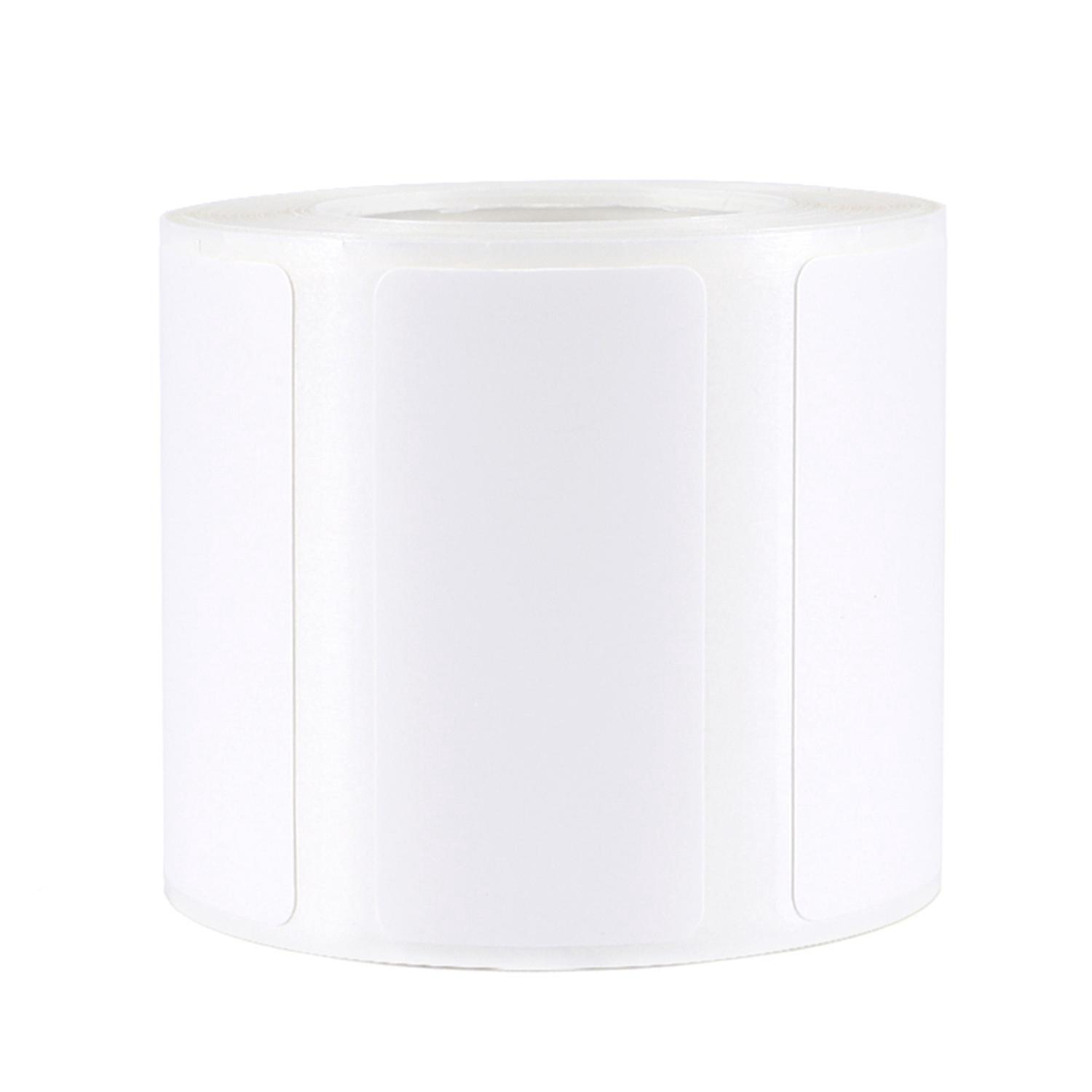 Niimbot Weißes, Unbedrucktes Thermodruckpapier Für B21 Etikettendrucker – Barcode-preis, Größe, Name – 40 X 20 Mm (320 Blatt) – Weiß