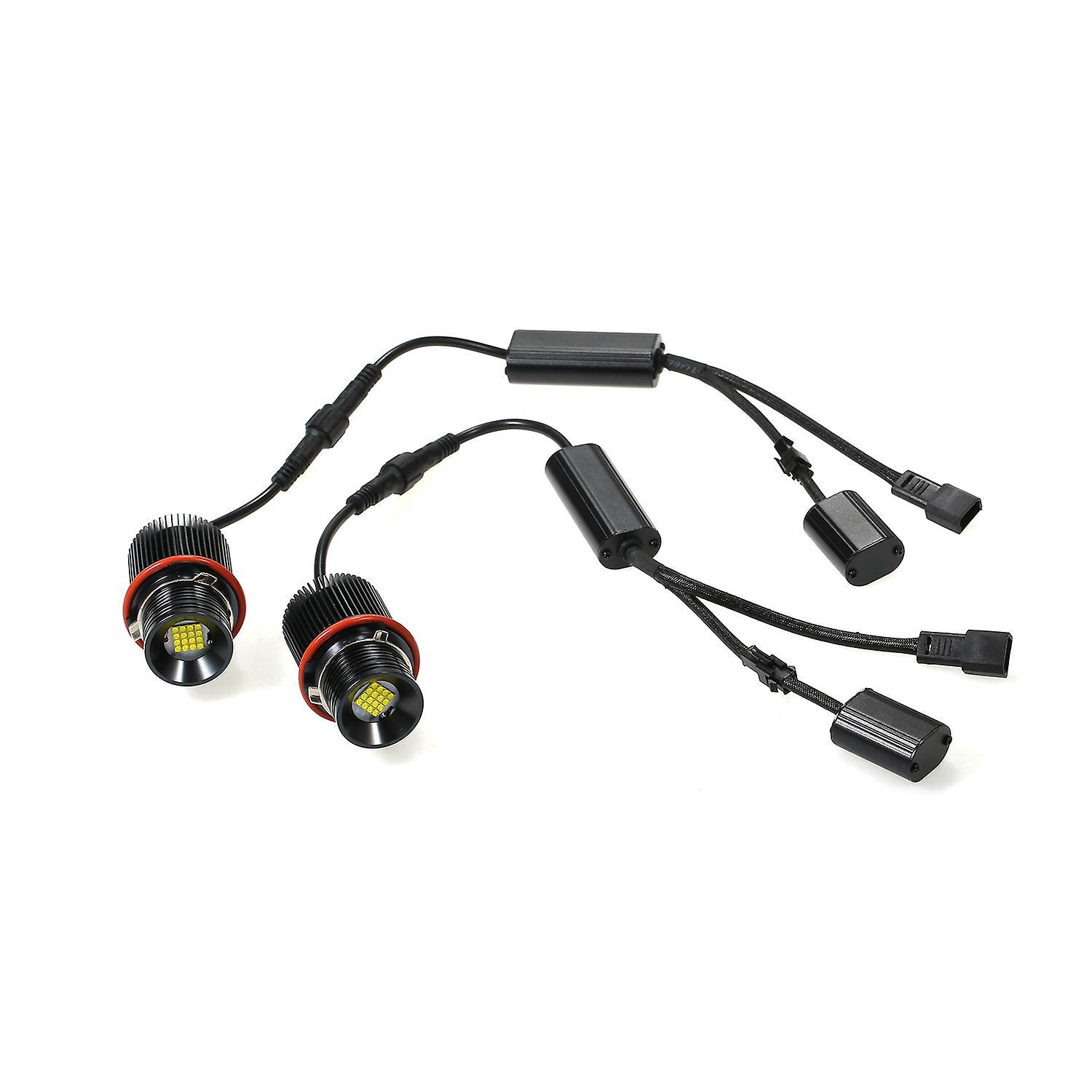 40w/stück Halo Angel Eyes Ringmarkierungsleuchten 16smd Glühbirne Weiß Ersatz Für Bmw E39 E53 E60