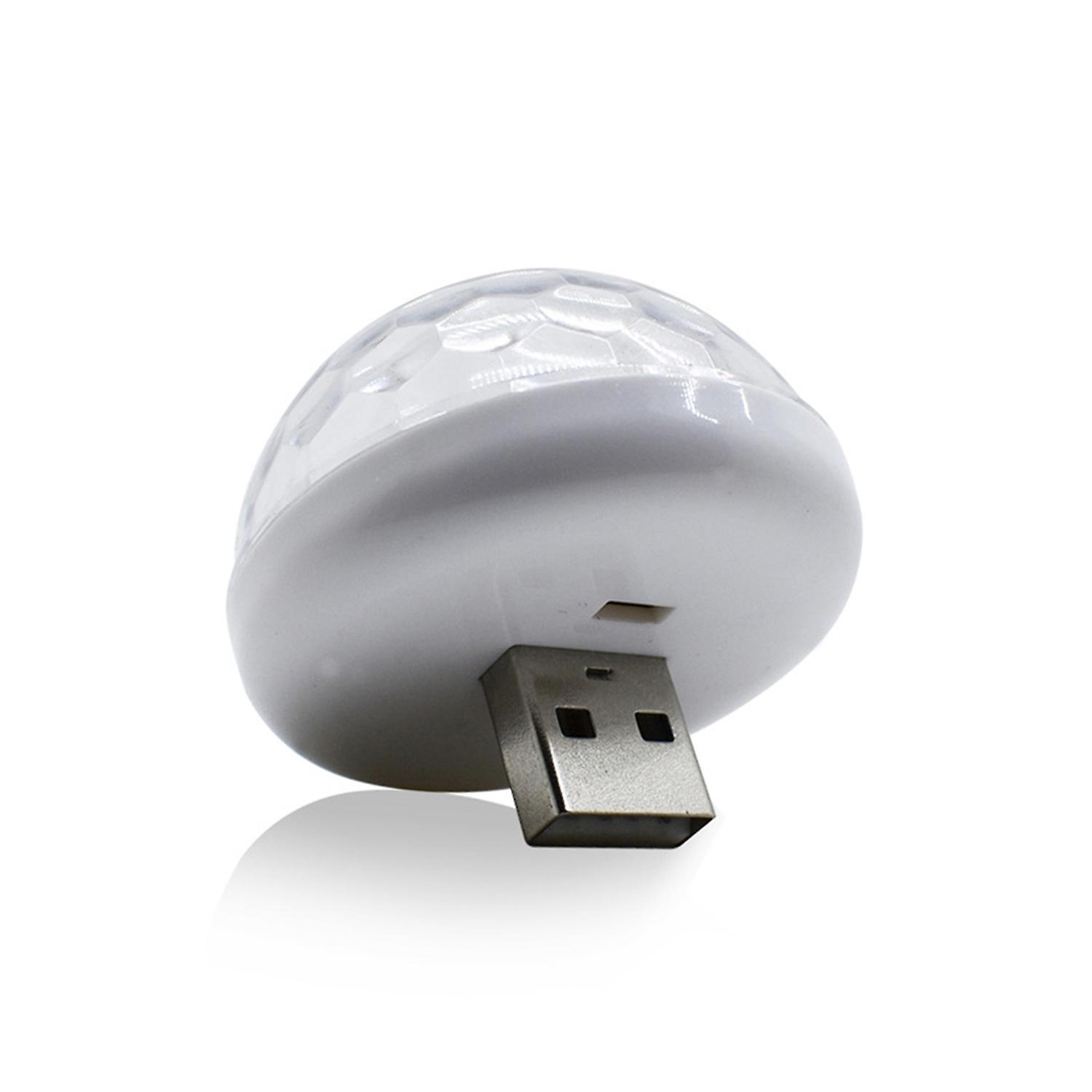 Usb Rgb Led Ambientebeleuchtung Für Den Fahrzeuginnenraum, Mehrfarbige Musikalische Dekorationslampe