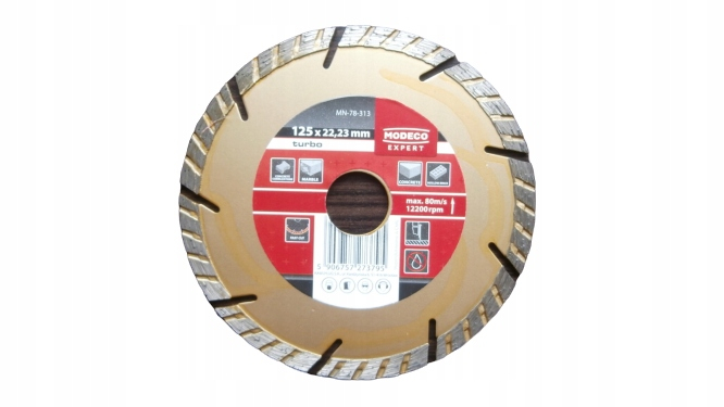 Turbo-diamantschleifscheibe 125 Mm Mn-78-313