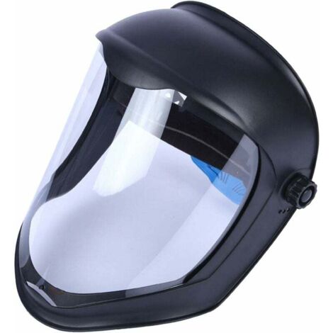 Pair Integralhelm Mit Visier, Antibeschlagschutz, Sicherheits-schleifhelm, Absturzschutz, Doppel-kopfbandmaske