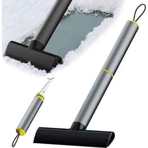 Pair Eiskratzer Für Autos, Eiskratzer Für Windschutzscheiben, Abnehmbar, 2-in-1-eiskratzer, Werkzeug Zum Enteisen Und Entfernen Von Schnee Von Auto-windschutzscheiben