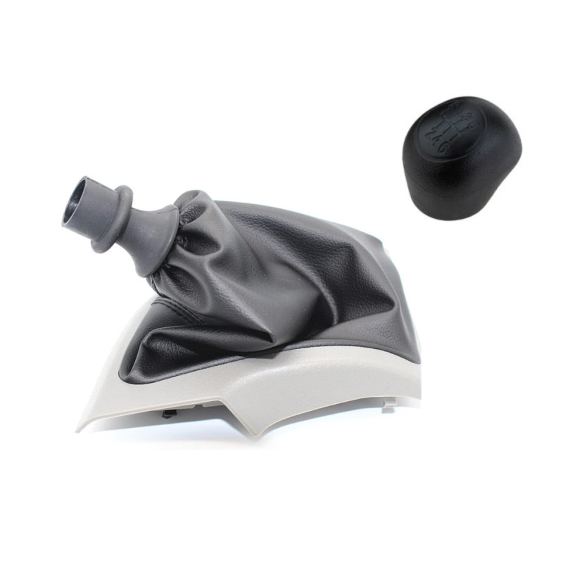 Schaltknauf + Schaltsack Mit Rahmen Für Fiat Ducato, Peugeot Boxer Und Citroën Jumper – 6 Gänge – Oem 1608508580 / 46314090