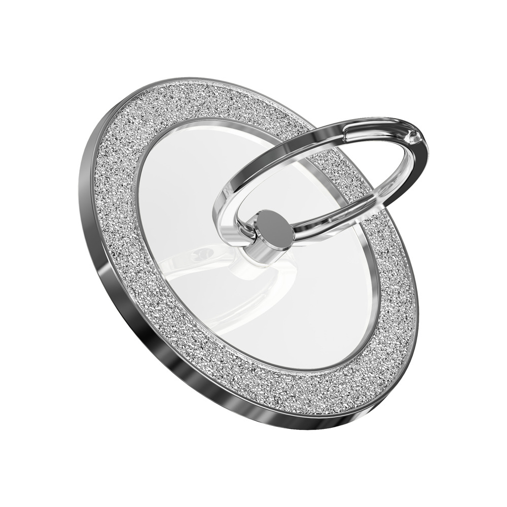 Magnetischer Handyhalter Mit Diamantbesatz, Faltbarer Tischständer, Kompatibel Mit Iphones Und Android-handys, Universelles Design.