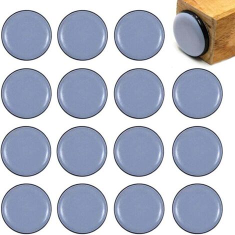 Pair 20 Stück Möbelgleiter, Selbstklebende Teflongleiter Zum Schutz Von Möbeln, Rund, Stuhlgleiter, Für Stuhl, Sofa, Schreibtisch, Tisch, Sessel (25 Mm)