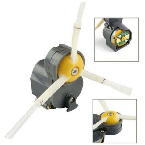 Pair Originales Seitenbürstenmodul Für Roomba 500 Bis 900 Serie, Irobot Roomba 500, 600, 700 Und 800 Serie, Grau