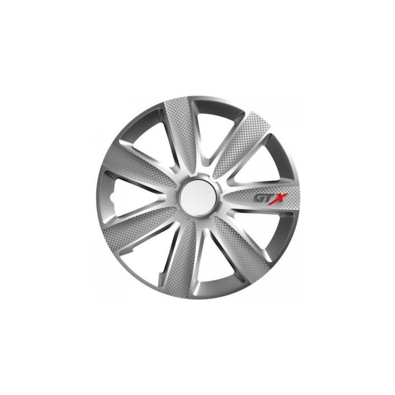 Radkappen Versaco Gtx Carbon Silber - 14''