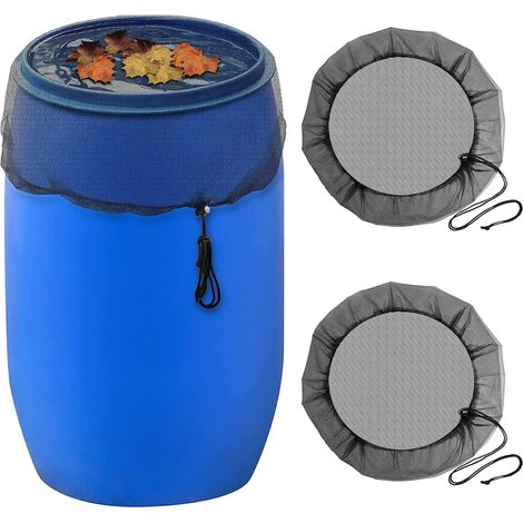 Pair 80 Cm Runder Regenschutz, Verstellbares Schutznetz Mit Kordelzug, 2 Stück