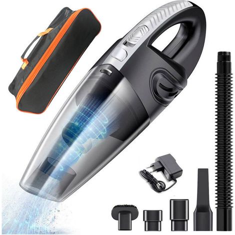 Pair Akku-handstaubsauger, 120 W, 2000 Ma, Feuchtigkeits- Und Geräuschreduzierung, Schnellladefunktion, Waschbarer Filter, Für Zuhause, Auto, Tisch, Nass- Und Trockenreinigung