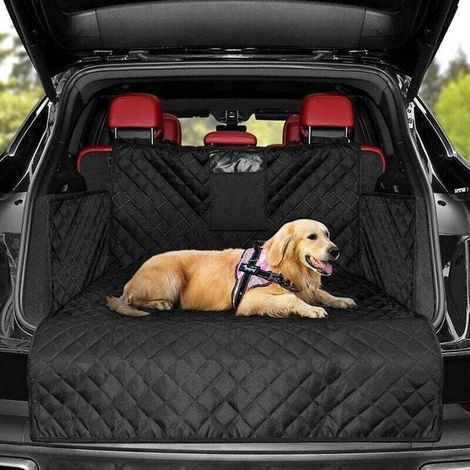 Pair Universeller Kofferraumschutz Für Hunde, Kofferraumabdeckung, Ladekantenschutz, Wasserdicht Und Rutschfest, 180 X 103 Cm Kofferraumabdeckung Für Die Meisten Pkw Und Suvs