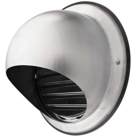 Pair 120-mm-lüftungsgitter, Hochwertiges Edelstahl-lüftungsgitter, Außenlüftungsgitter Mit Insektenschutzgitter, Schützt Die Fassade Und Verhindert Das Eindringen Kalter Luft / Edelstahlgitter