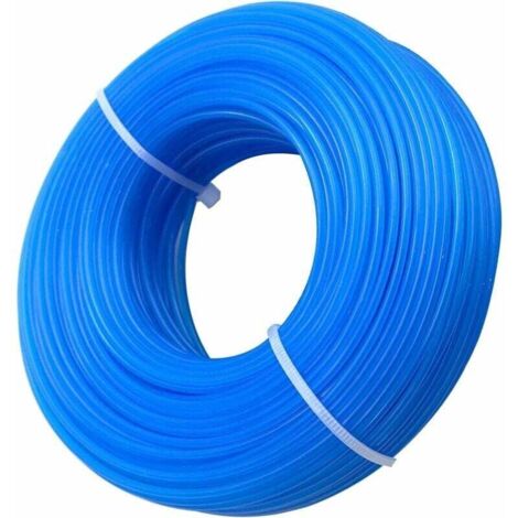 Pair Runde Nylon-trimmerfadenspule Für Freischneider, 1,6 Mm Durchmesser, 100 M Länge, Ersatzschneidfaden