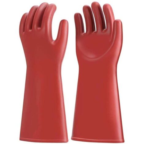 Pair Elektrikerhandschuhe, 12-kv-isolierhandschuhe, Elektrische Schutzhandschuhe, Hochspannungs-isolierhandschuhe Aus Gummi Der Klasse 00, Isolierende Elektrohandschuhe Für Elektrikerreparaturen