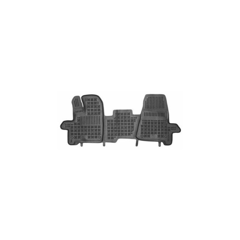 Gummifußmatten Für Ford Transit (2013+) - Schalenmatten