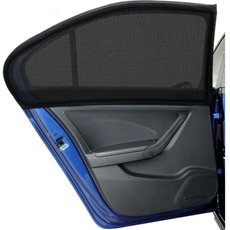 Pair 4-teiliger Sonnenschutz Fürs Auto, Für Die Seitenscheibe, Moskitonetz Für Babys, Schutz Für Kinder Und Haustiere, Passend Für 98 % Aller Autos