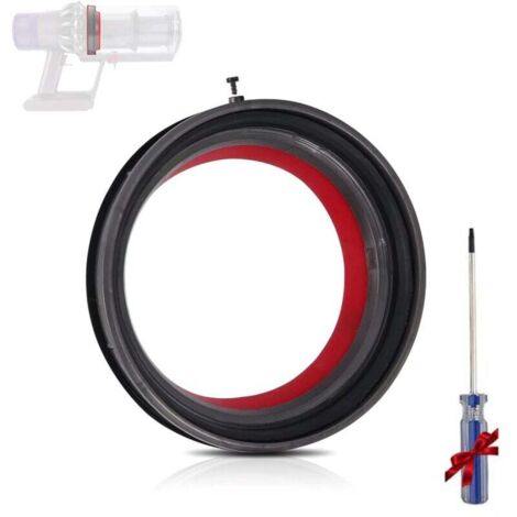 Pair Dichtungsring Für Dyson V10 Und Sv12 Staubsauger – Hochwertiger, Fester Gummiring – Einfache Montage – Kompatibel Mit Staubbehälter