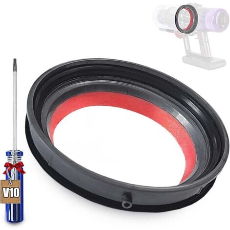 Pair Fester Dichtungsring Für Den Staubbehälter Des Dyson V10 Staubsaugers, Ersatzteile Für Dyson V10, Breiter Dichtungsring Für Dyson V10 Sv12–
