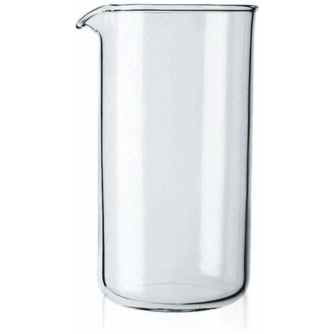 Pair Ersatzbecher Für Kaffeepresse, Glas – Transparent (fassungsvermögen: Drei Tassen, 0,35 L, 12 Oz)