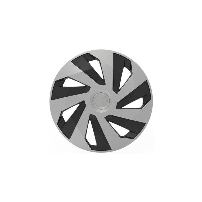 Radkappen Versaco Vector Silber / Schwarz - 15''
