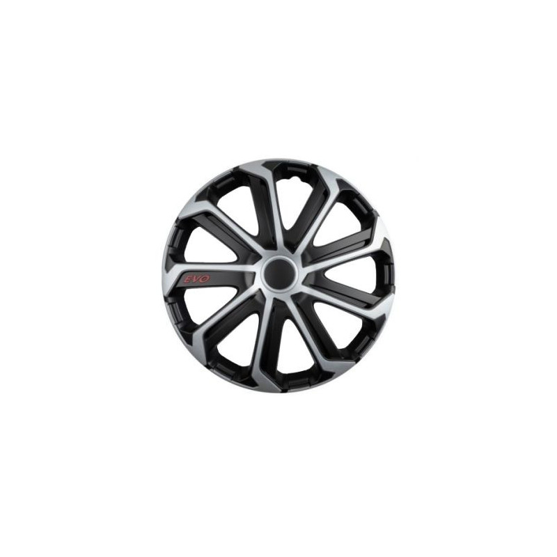 Radkappen Versaco Evo Schwarz/silber - 16''
