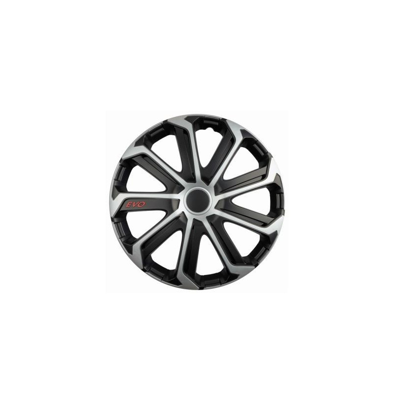 Radkappen Versaco Evo Schwarz / Silber - 15