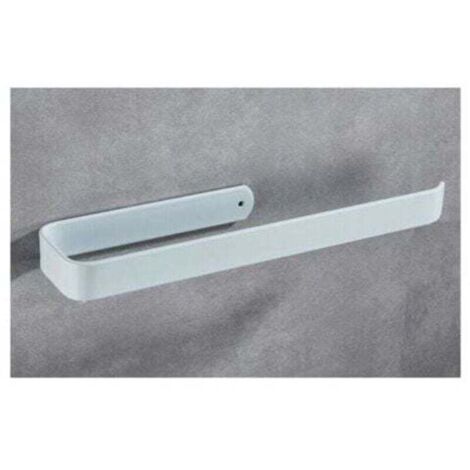 Pair Weißer, 33 Cm Großer, Selbstklebender Oder Bohrbarer Wand-papierhandtuchhalter Aus Aluminium Für Küche, Bad, Schränke, Vertikal Oder Horizontal Montierbar.