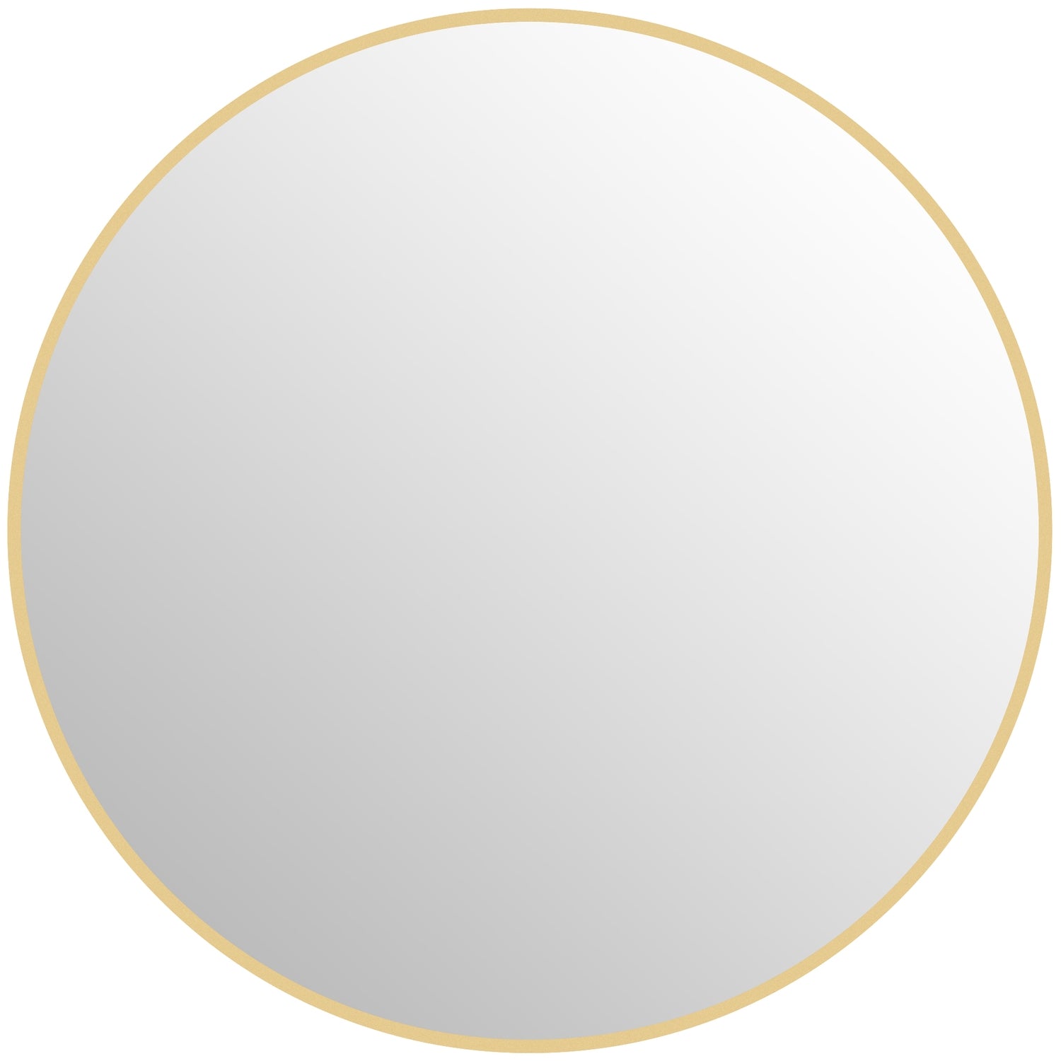 Runder Badezimmerspiegel 70x70 Cm Goldrahmen Sicherheitsglas 213173415 213173415