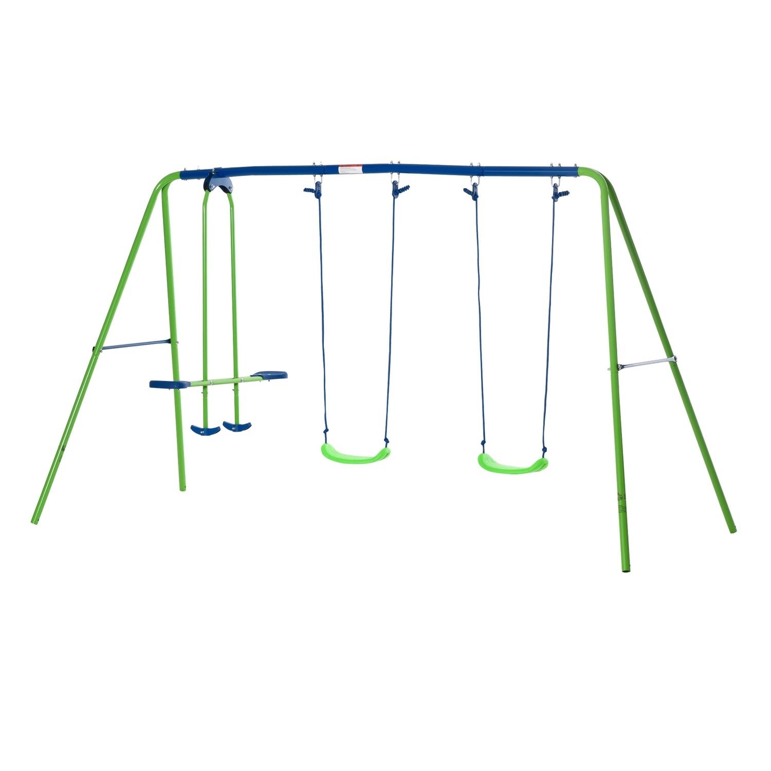 Schaukel 3 Schaukelgerate Mit 2 Schaukeln Und Gesicht Zu Gesicht Abm 28l X 14b X 178h M Epoxidmetall Korrosionsschutz Pe Grun Blau 213344072 213344072