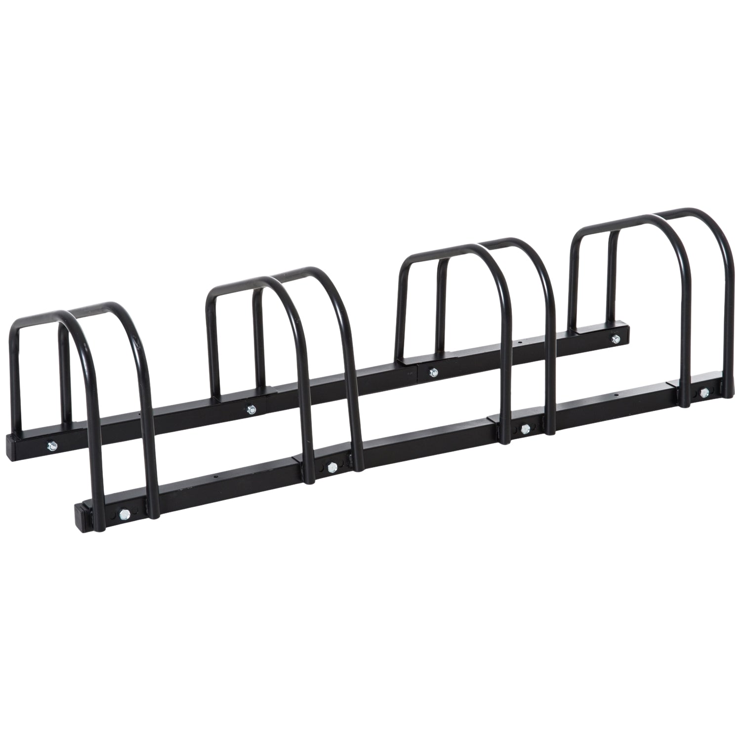 Fahrradstander Fur Bis Zu 5 Rader Wetterfest Langlebig Boden - Wandmontage Stahl Silber 145x33x27cm 215609749 215609749 215609749