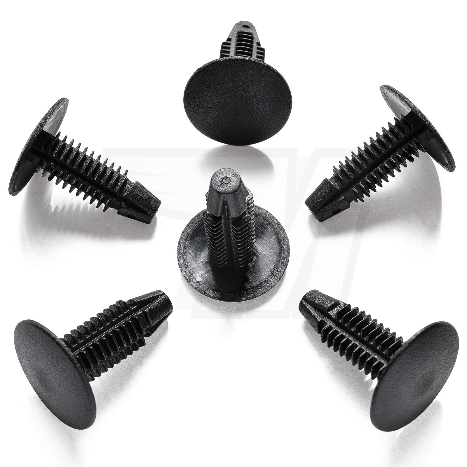 Set Mit 6 Innenverkleidungsclips (tannenbaum-typ) — 20 X 8,6 X 21,2 Mm — Kfz-clips: Dachhimmel- Und Stoßstangenclips