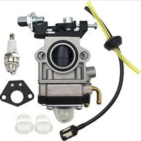 Vergaser- Und Zündkerzensatz Für Freischneider/trimmer 40-5 (4-takt-motor) – Universelle Ersatzteile Und Zubehör (6er-set)