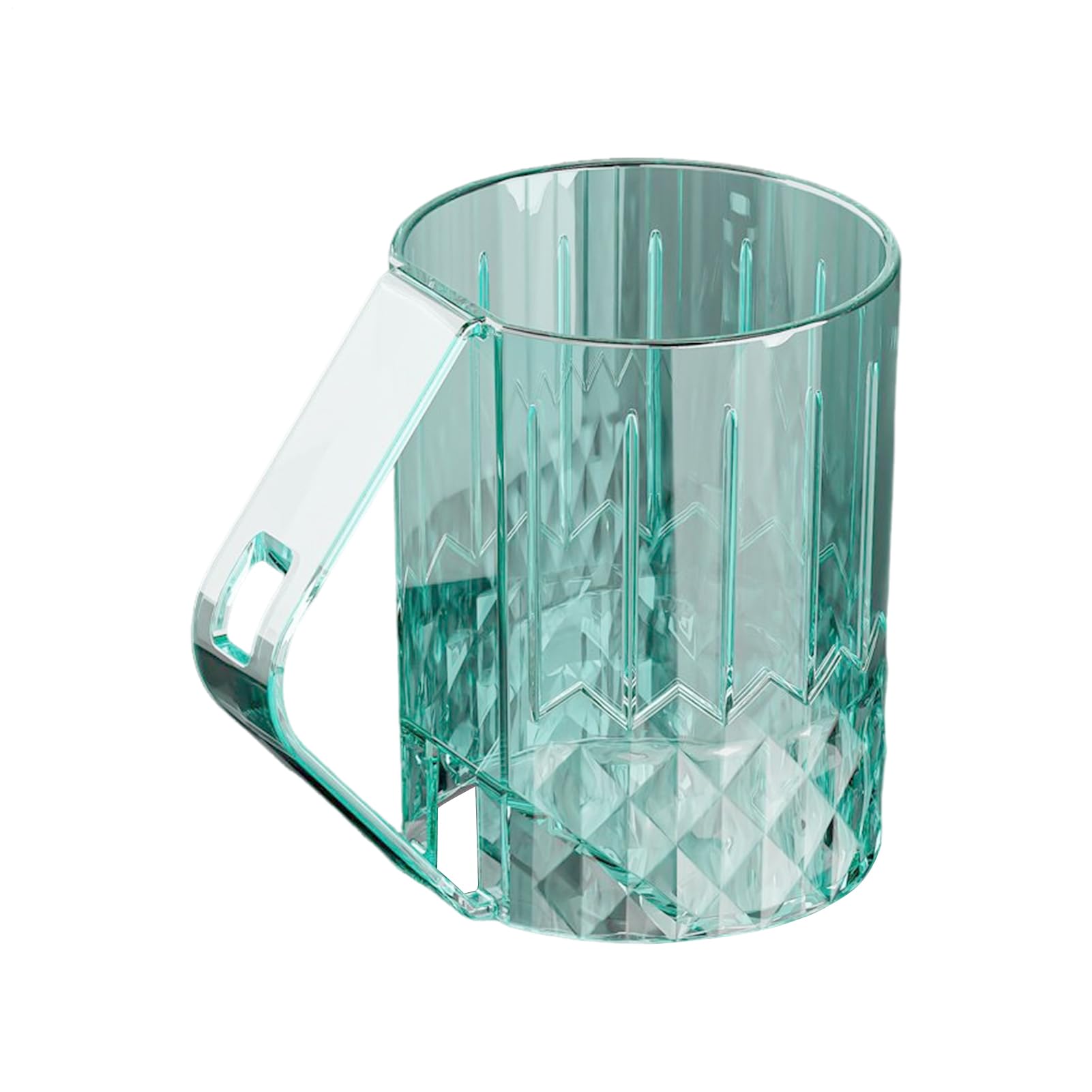 Mundspülbecher 45-grad-neigung Modern, Schnelltrocknend Umgedrehter Zahnbürstenhalter Für Zuhause, Wohnung, Studentenwohnheim, Outdoor, Reisen, Camping, Flugzeug Usw.