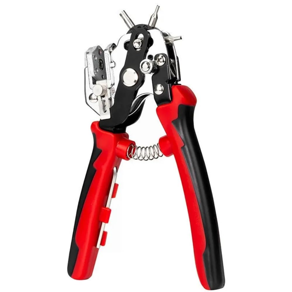 Locher Für Leder, Mehrere Lochgrößen, 45, Stahlstanzer Für Gürtel, Uhrenarmbänder, Gurte, Hundehalsbänder, Sättel, Schuhe, Stoff, Heimwerken, Bastelprojekte