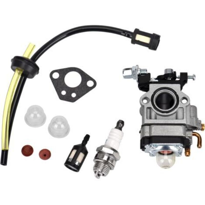 Queta-vergaser Für 52-cm³-, 49-cm³- Und 43-cm³-motoren Von Freischneidern. Das Vergaser-set Enthält Dichtungen, Schläuche, Zündkerzen Und Einen Kraftstofffilter.