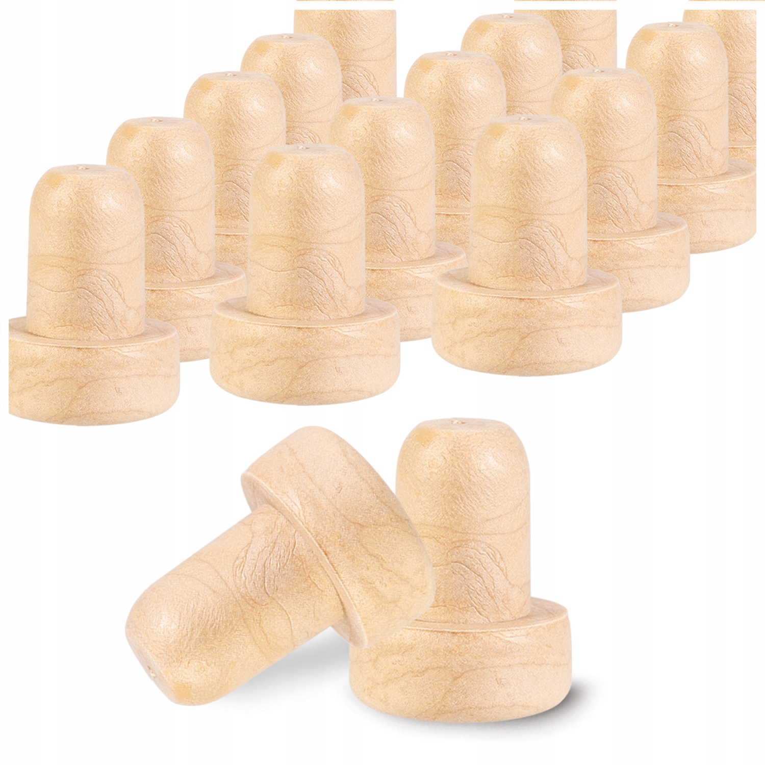 100x Synthetische Pilzkorken 12mm Für Saft- Und Weinflaschenverschlüsse