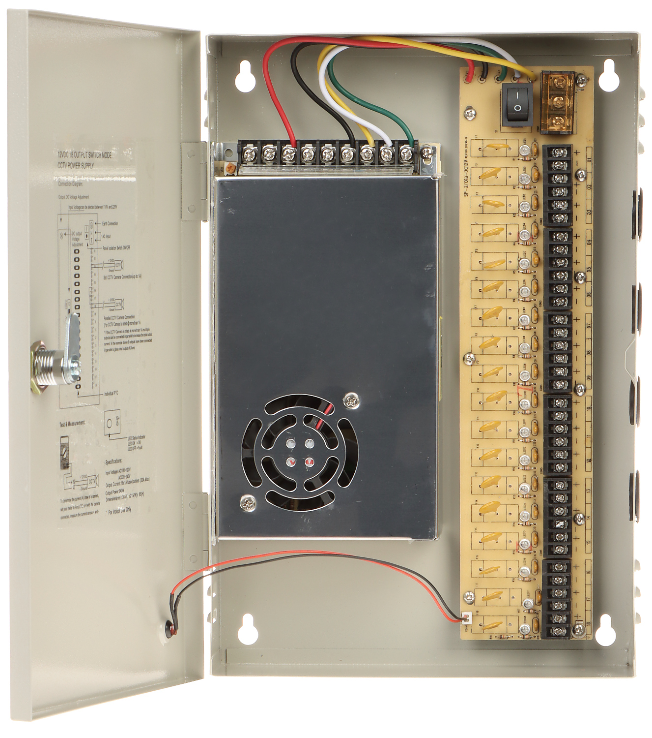 Schaltnetzteil 12v/21a/pa18