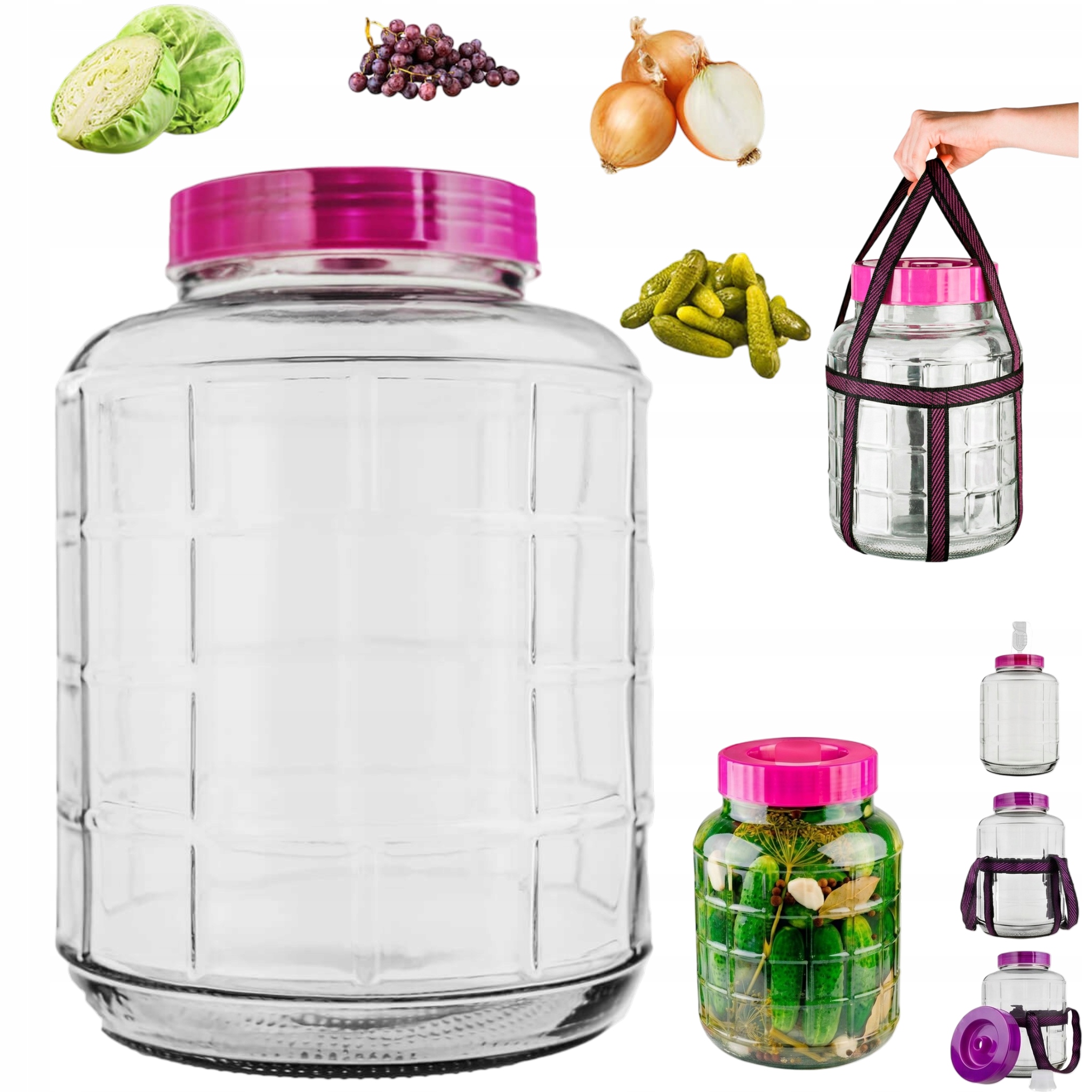15-liter-glas-schöpfkelle Für Wein, Gurken, Kohl, Konfitüre – Multifunktional