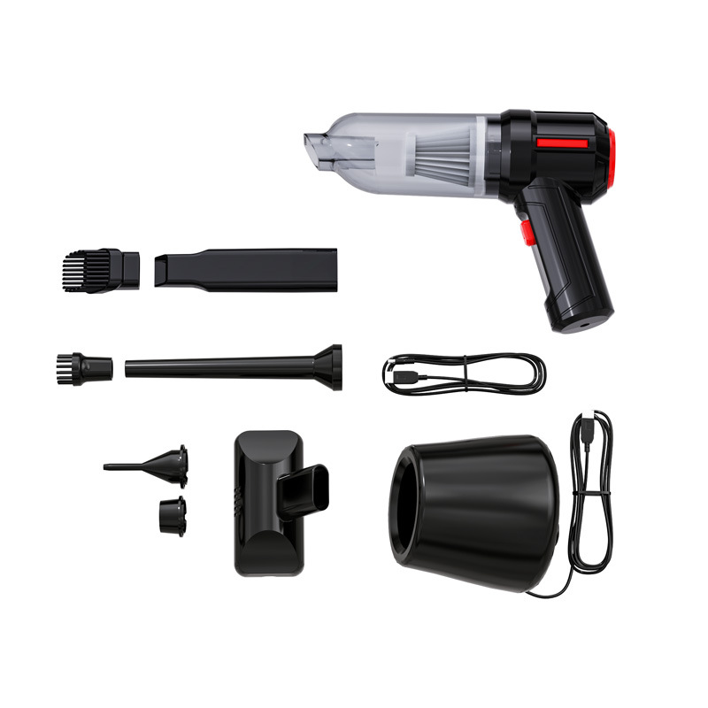 3 In 1 Elektrischer Staubbläser, 5500 Pa Air Duster 120 W Tastatur Elektrischer Druckluftstaubsauger Mit 4000 Mah Akku, Mini-staubsauger Für Pc, Laptop, Auto, Bürogeräte