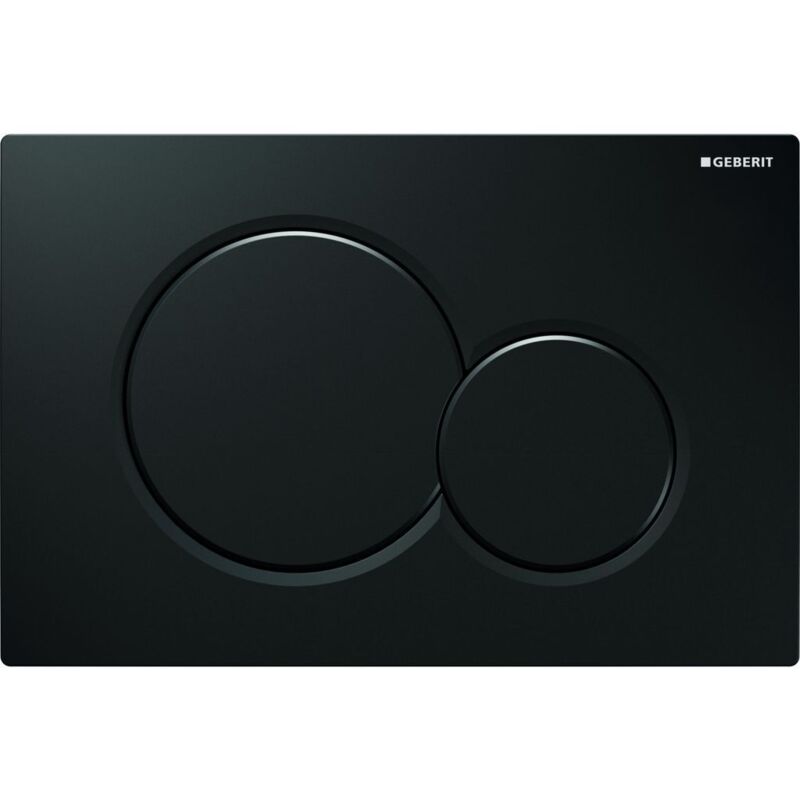 Betätigungsplatte Sigma 01 Schwarz Glänzend 115.770.dw.5