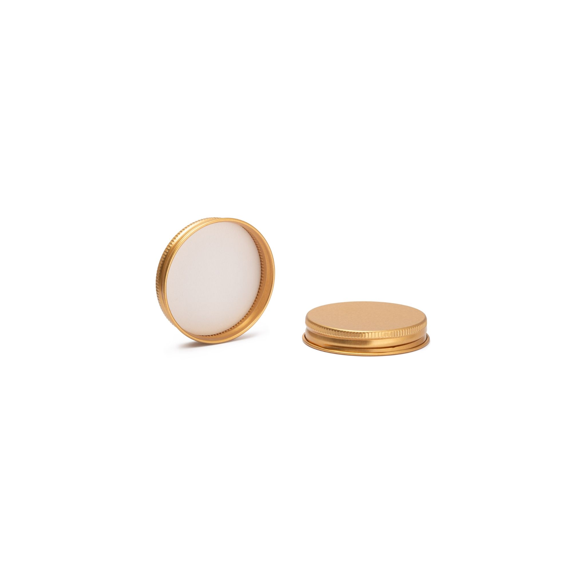 Eleganter Aluminiumverschluss 58/r3 Für Gläser 120-160 Ml, Gold