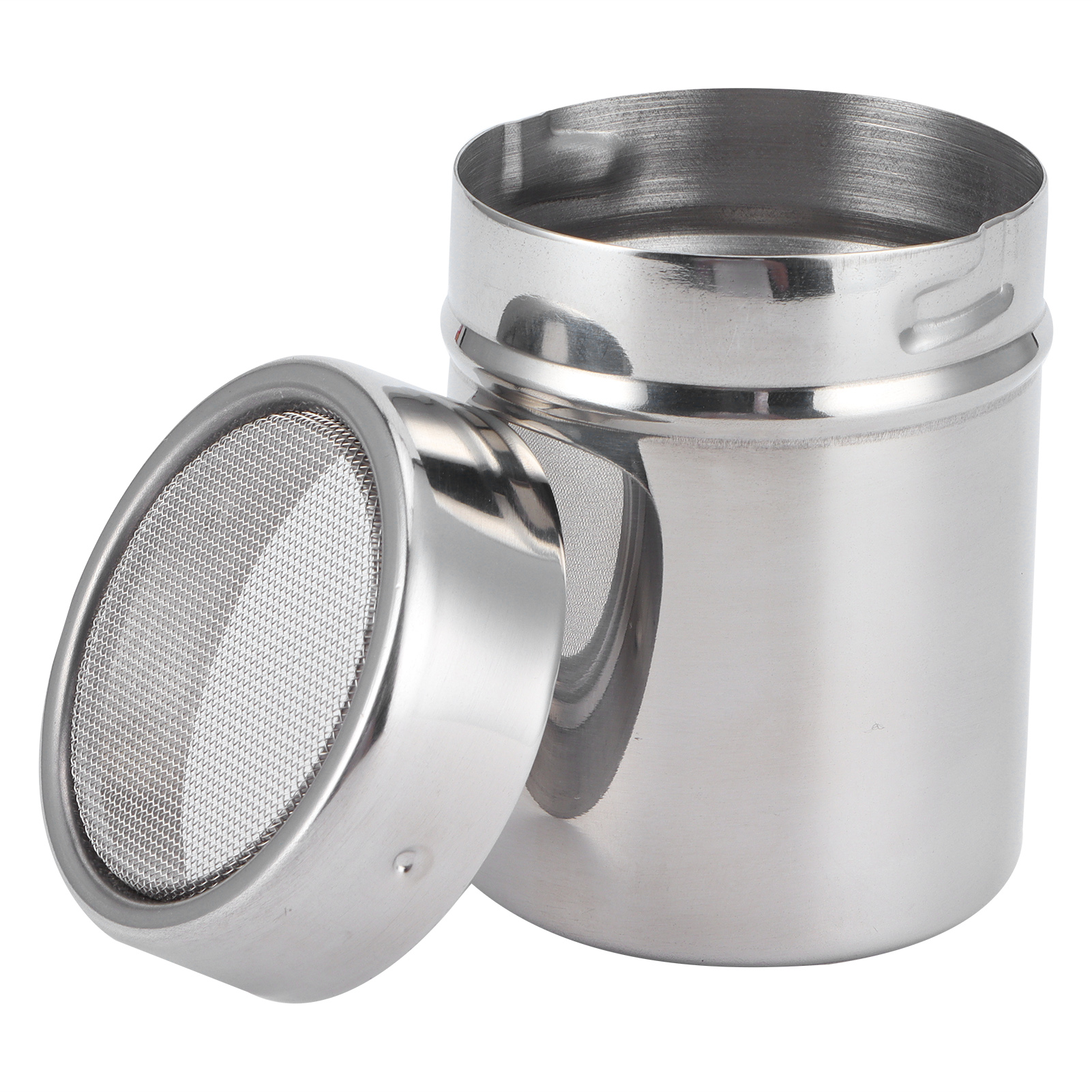Küchenpulverspender Aus Edelstahl (0,5 Mm) Für Kaffee, Kakao Und Matcha