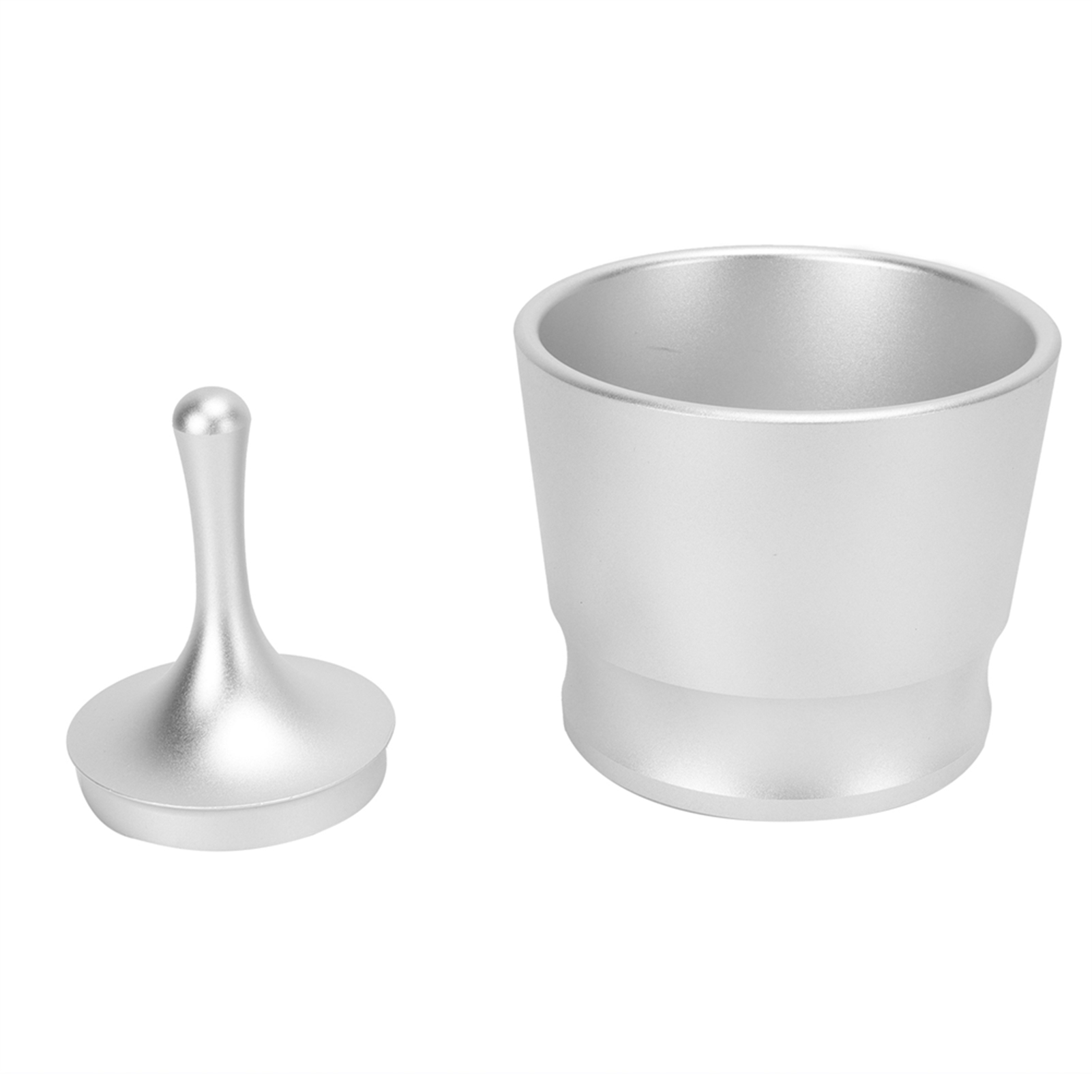 51-mm-dosierring Aus Aluminium Für Kaffee, Kompakter Kaffeebehälter Mit Deckel Für Kaffeespender