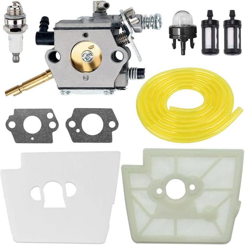 Vergaser Für Stihl Fs160, Fs180, Fs220, Fs280 Und Fr220 Freischneider – Ersatzteil C15-51 – Mit Luftfilter Und Zündkerze – C1s-s3g