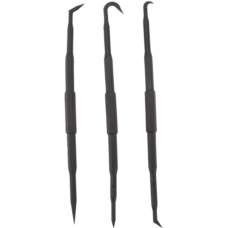 Set Aus 3 Doppelseitigen, Flexiblen, Universellen O-ring-abziehern Und Haken Für Autos.
