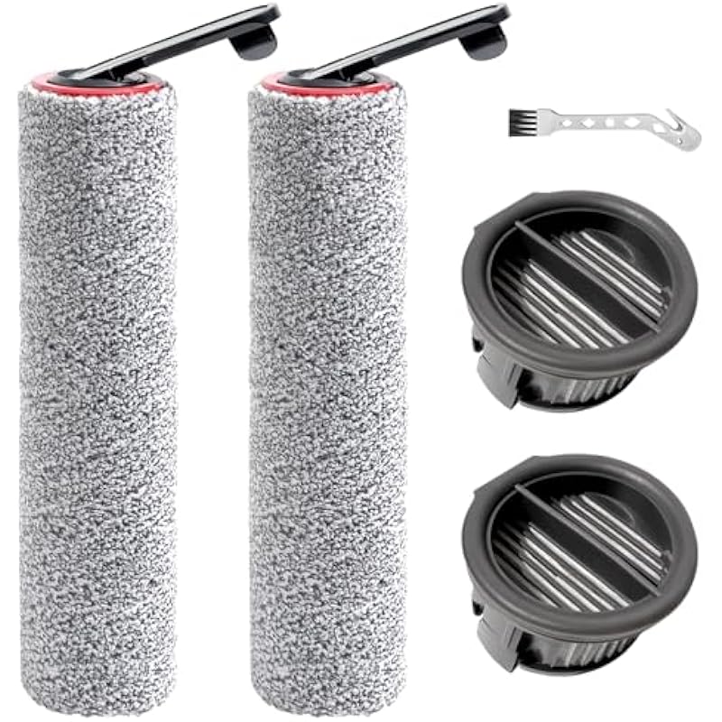 Passende Bürstenwalze + Filterzubehör Für Dreame H14 Pro, H14, H14 Dual Nass- Und Trockensauger, Ersatzteile, 2 Bürstenwalzen + 2 Filter
