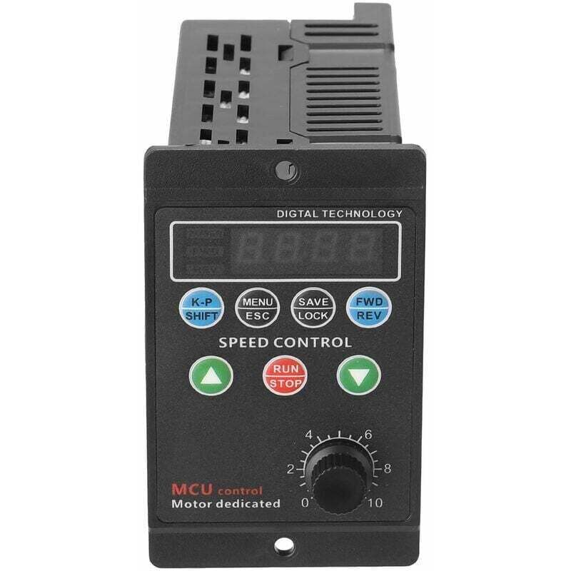 Einphasiger 220-v-frequenzumrichter – Dreiphasiger Ausgang Bis Zu 1100 W – 4-stellige Digitalanzeige – Überhitzungs- Und Überspannungsschutz