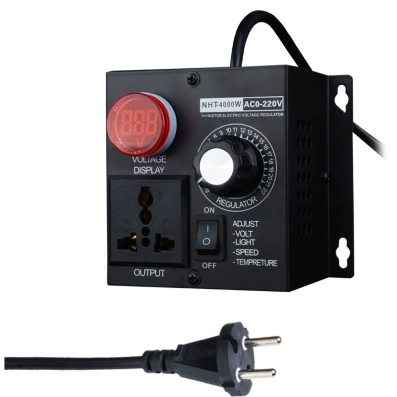 Oem – 220v 4000w Wechselstrom-spannungsregler – Drehzahl- Und Temperaturregler – Fr-4 Leiterplatte – Kompatibel Mit Elektroöfen