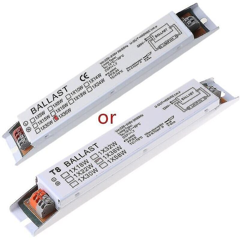 Elektronisches Vorschaltgerät (36 W) – Hohe Effizienz Für 1 Lampe – 220 V Wechselstrom – Länge 21 Cm – Breite 3 Cm – Innenbeleuchtung