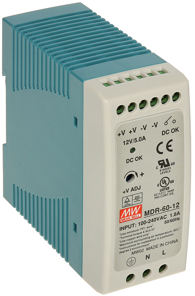 Schaltnetzteil Mdr-60-12