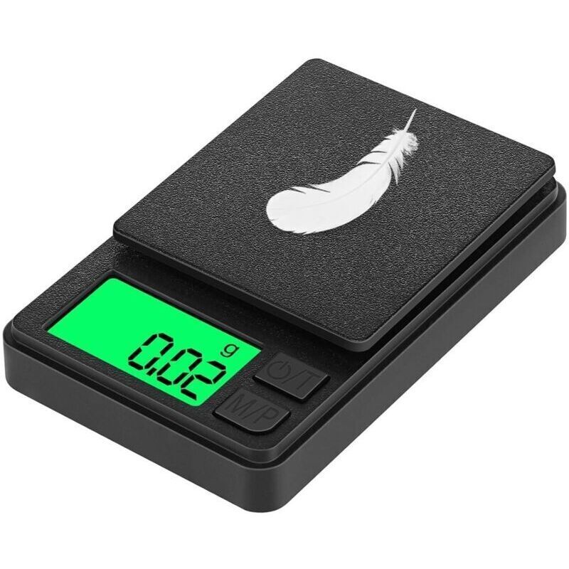 Tragbare Digitale Taschenwaage, 1000 G X 0,01 G. Grammgenaue Waage Für Schmuck. Automatische Abschaltung. Hintergrundbeleuchtetes Lcd-display. Für Lebensmittel, Küche Und Kaffee.